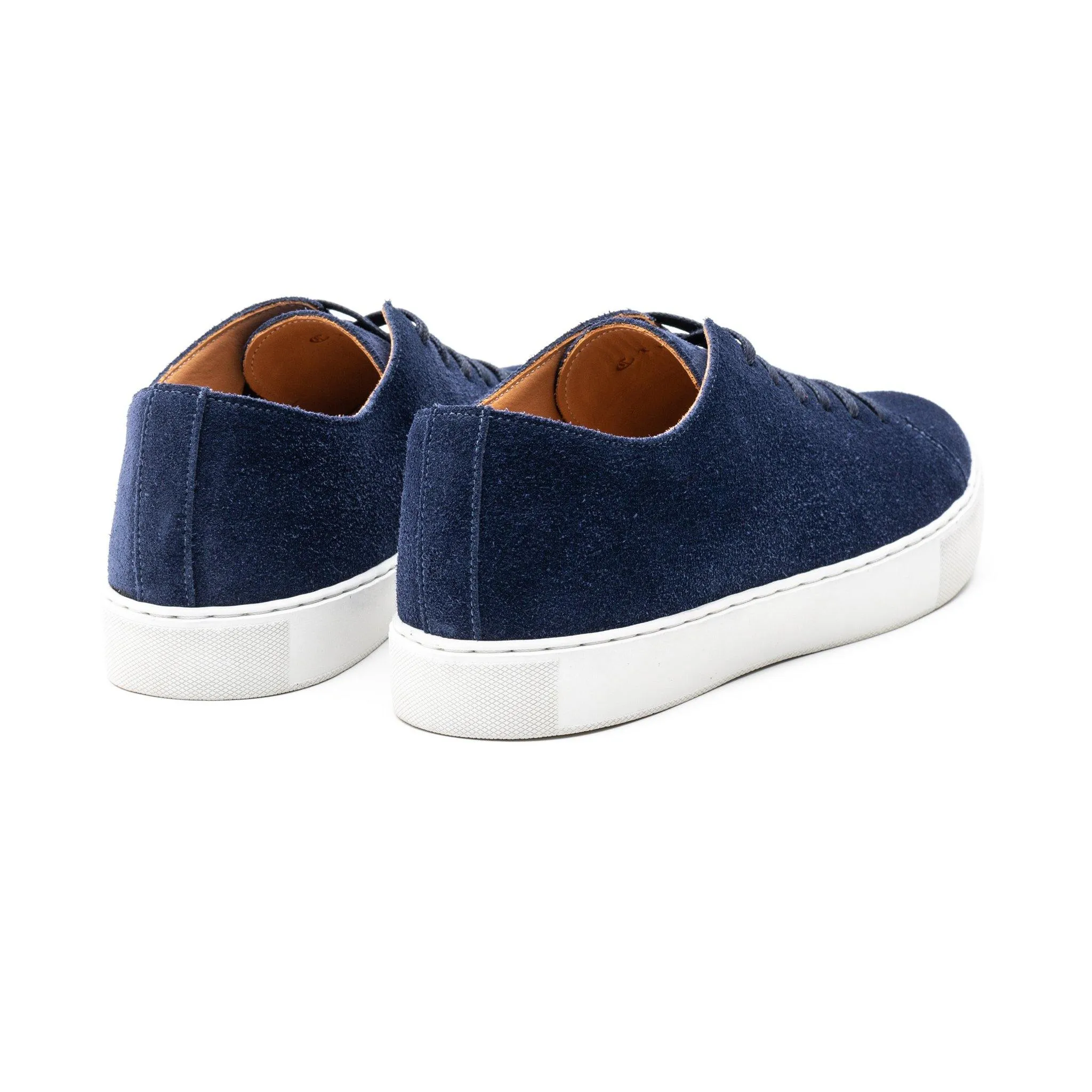 Overstone Derby TL - French Navy Janus Calf Suede