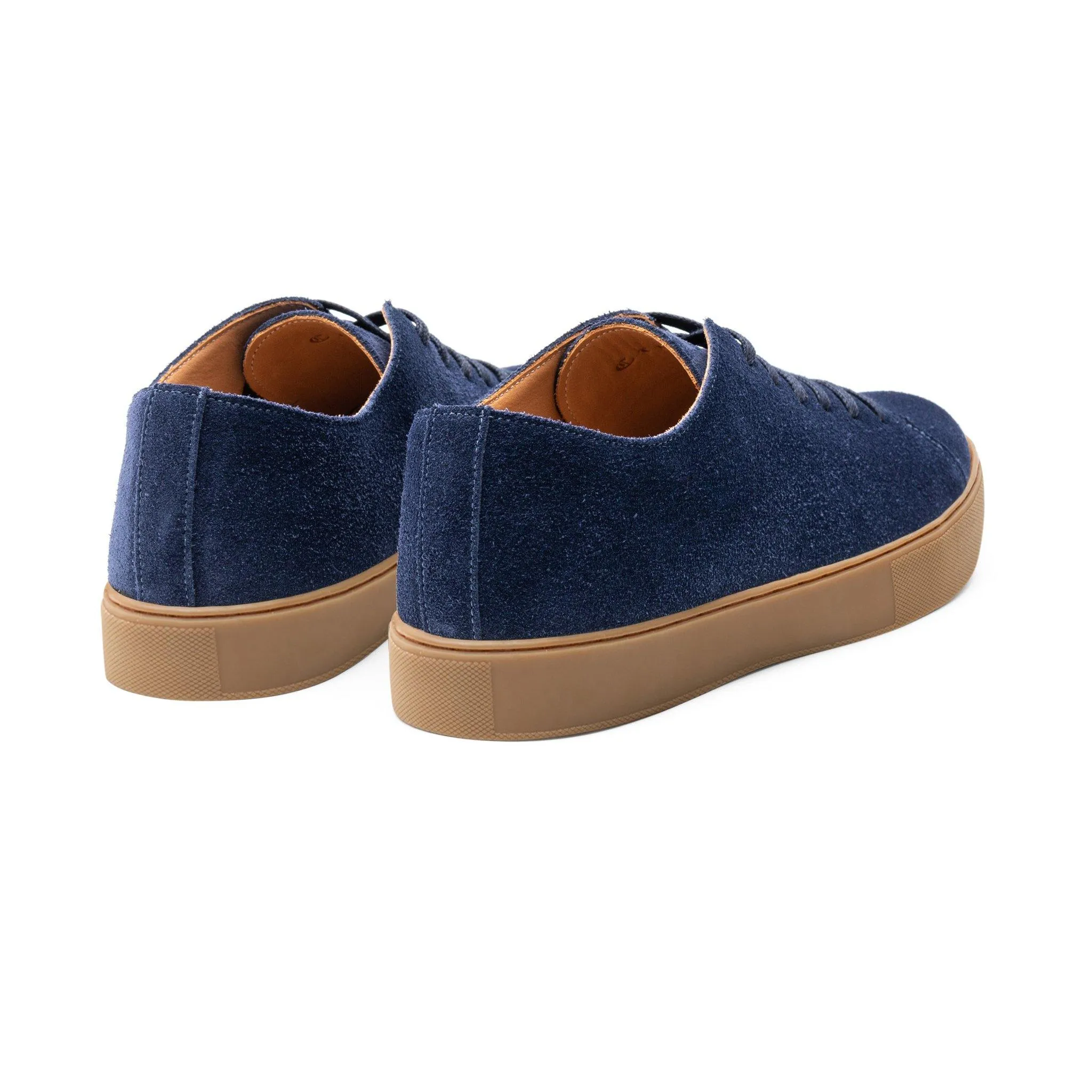 Overstone Derby TL - French Navy Janus Calf Suede