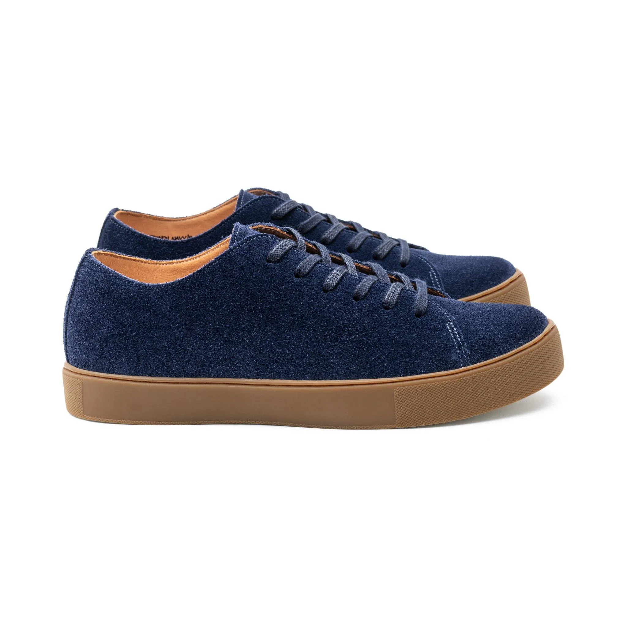 Overstone Derby TL - French Navy Janus Calf Suede