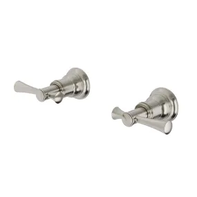 Phoenix Cromford Lead Free Wall Top Assemblies Brushed Nickel