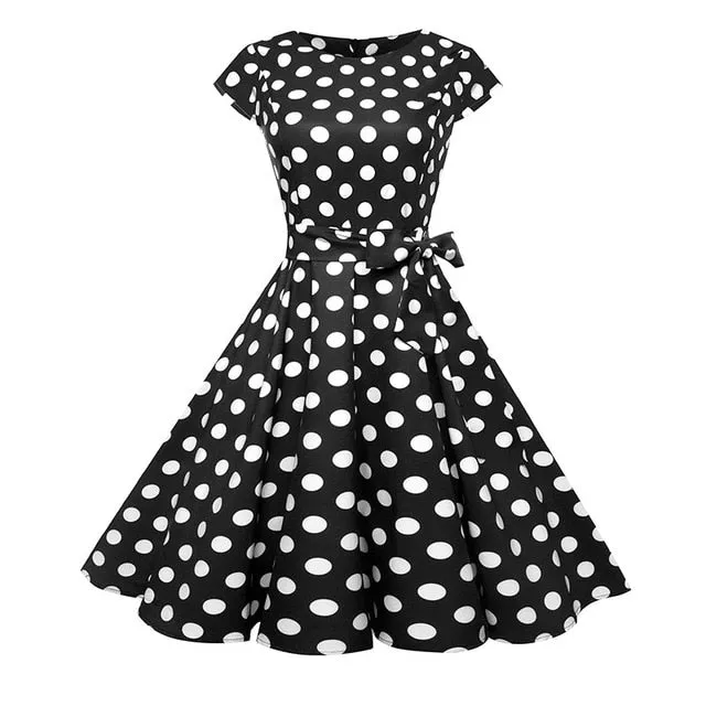 Polka Vintage Party Dress