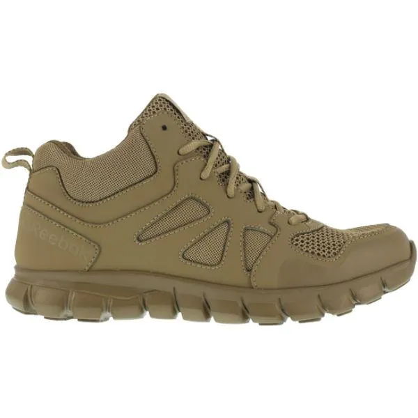 Reebok RB8406 Men's Sublite Cushion Soft Toe Tactical Mid - Coyote