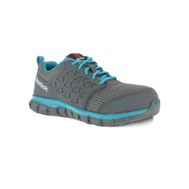 Reebok Women's Sublite Blue and Grey Comp. Toe ESD RB045