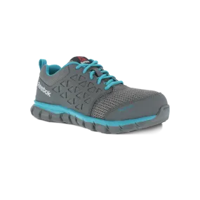 Reebok Women's Sublite Blue and Grey Comp. Toe ESD RB045