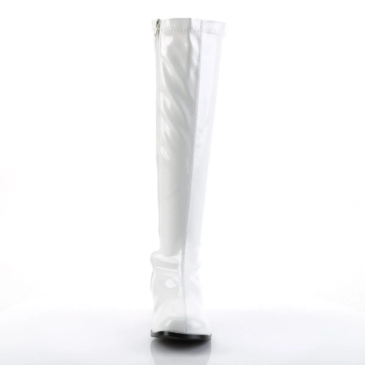 RETRO-300 White Stretch Patent