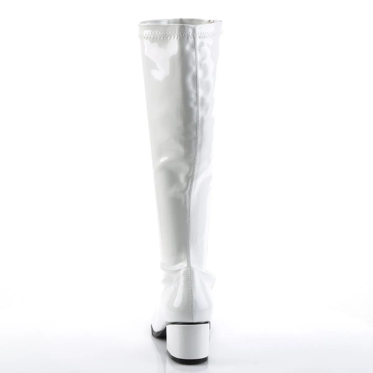 RETRO-300 White Stretch Patent