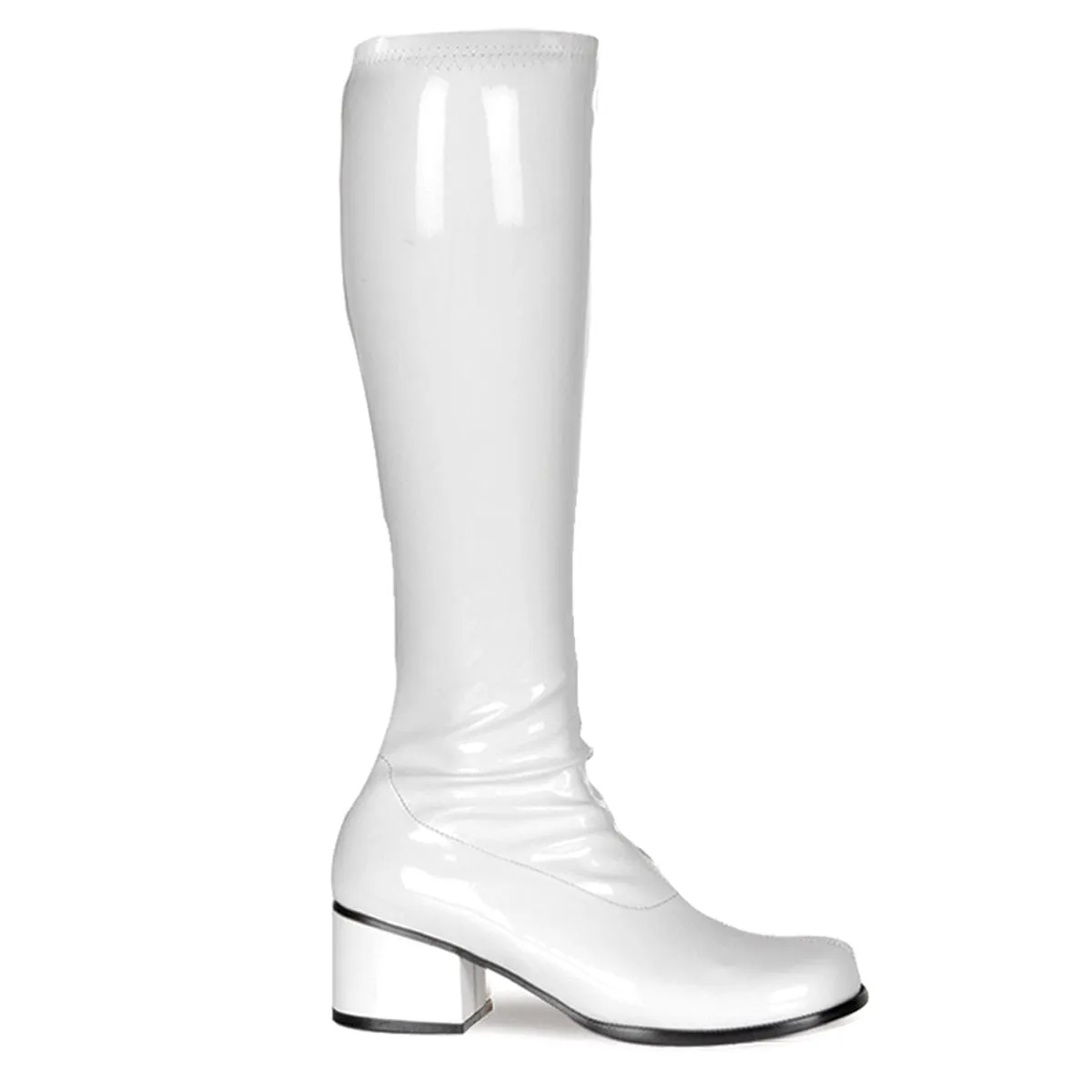 RETRO-300 White Stretch Patent