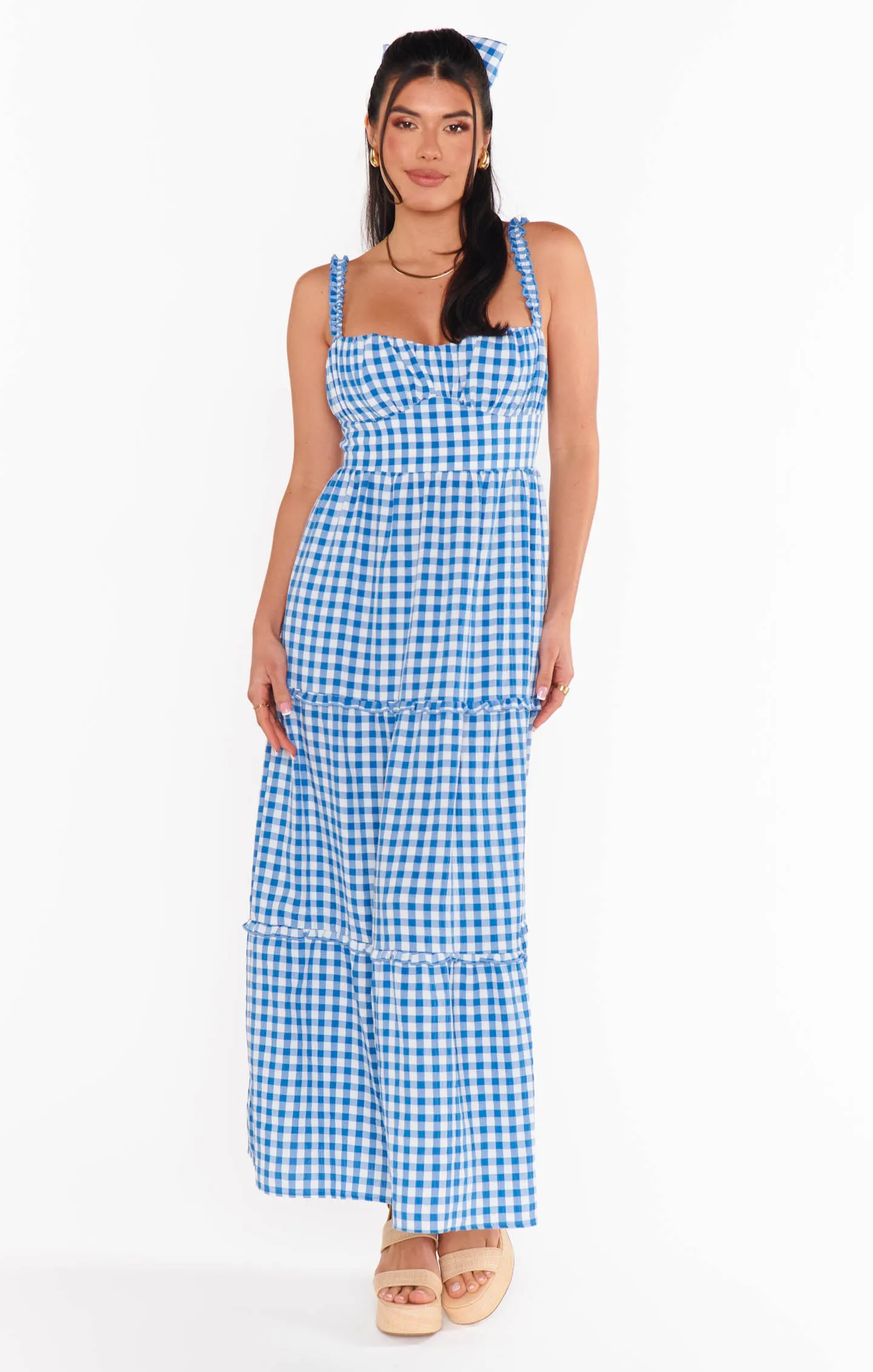 Rosie Dress ~ Blue Bounty Gingham