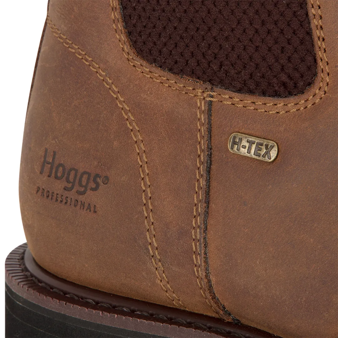 Shire Pro Dealer Boot - Crazy Horse Brown by Hoggs of Fife