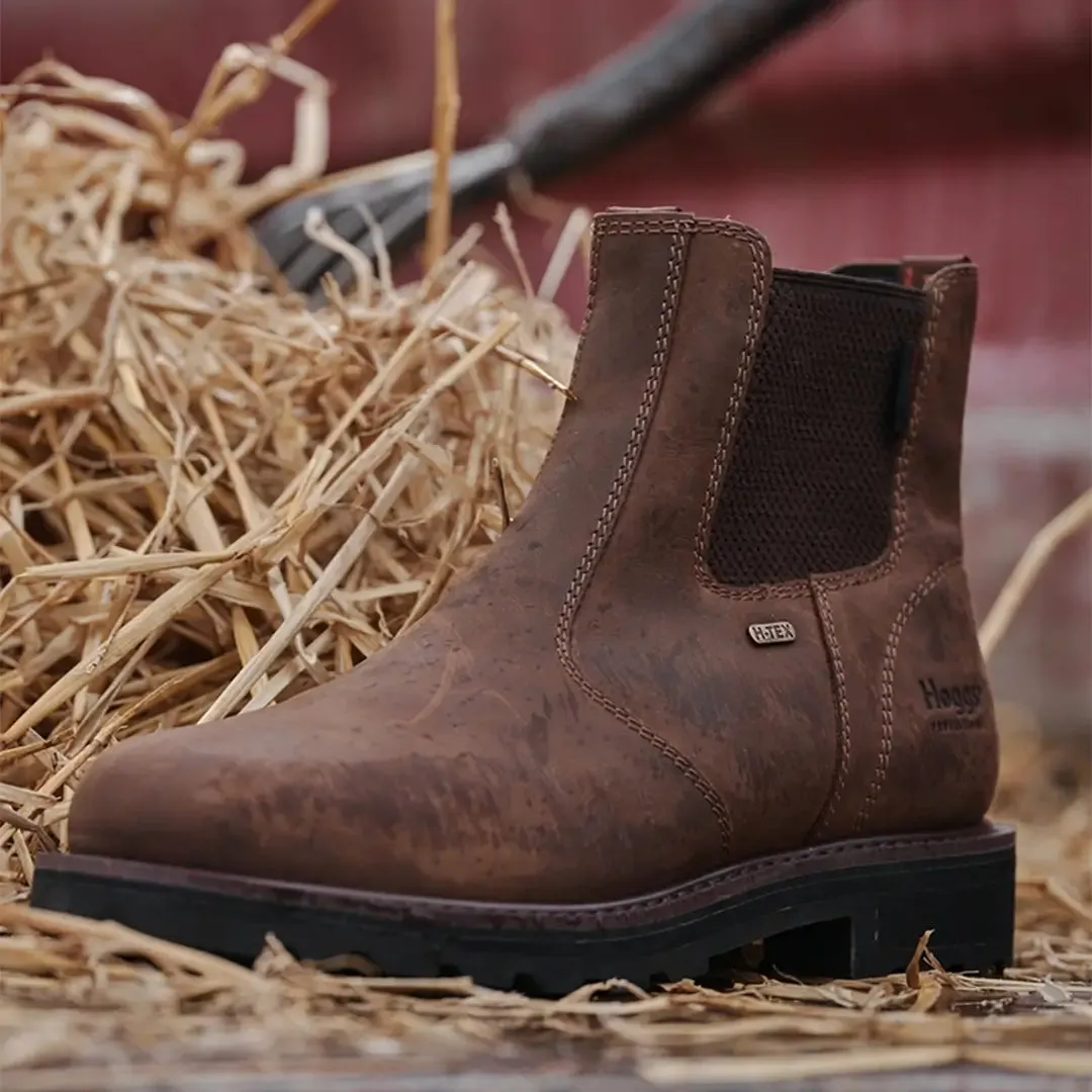 Shire Pro Dealer Boot - Crazy Horse Brown by Hoggs of Fife