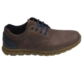 Simplex Blucher Brown/Blue