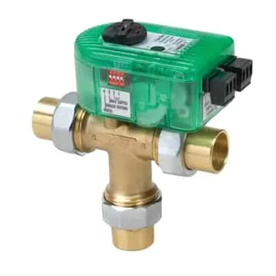 Taco I100U3R-1 1", 3 Way Outdoor Reset I-Series Mixing Valve (Union Sweat)