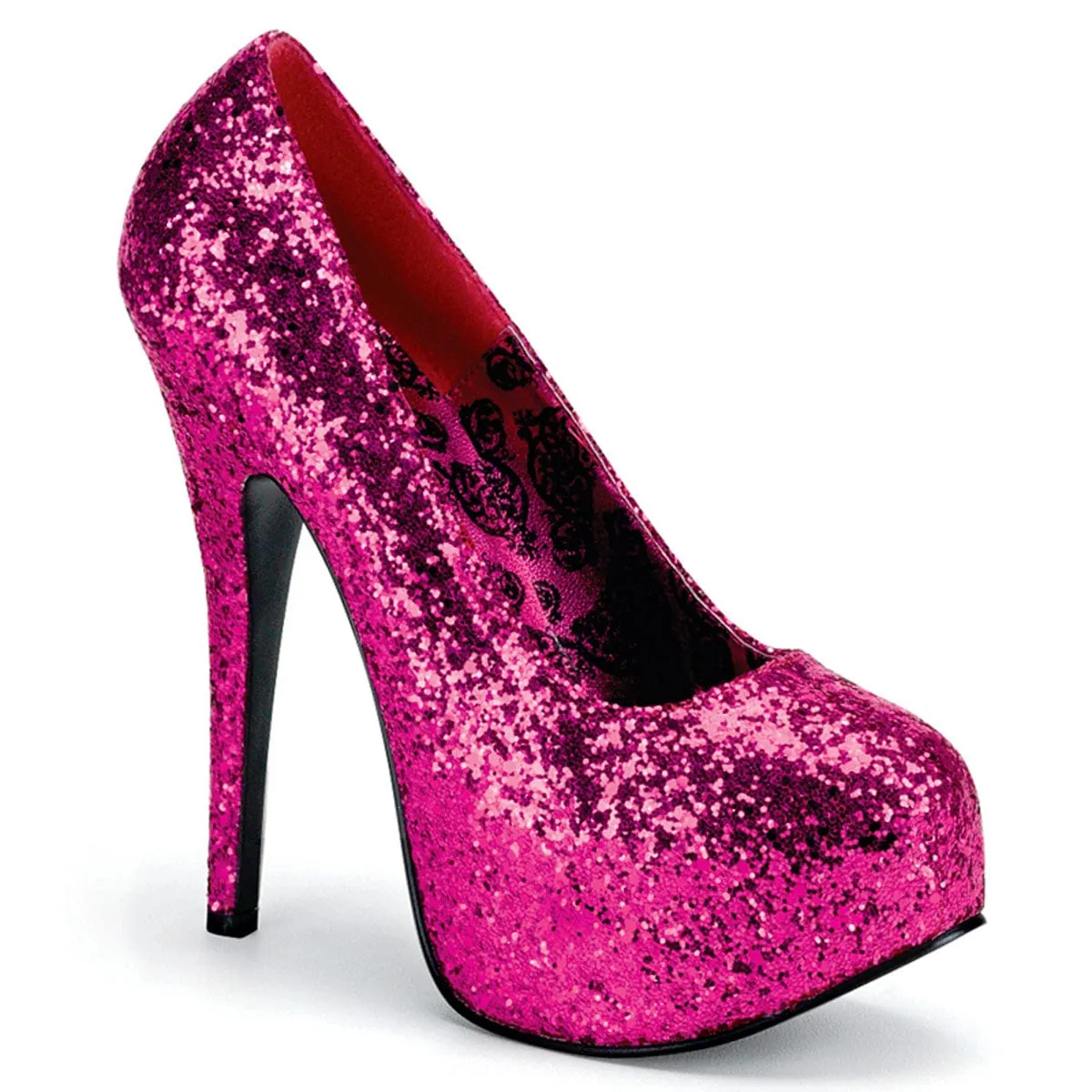 TEEZE-06G Hot Pink Glitter