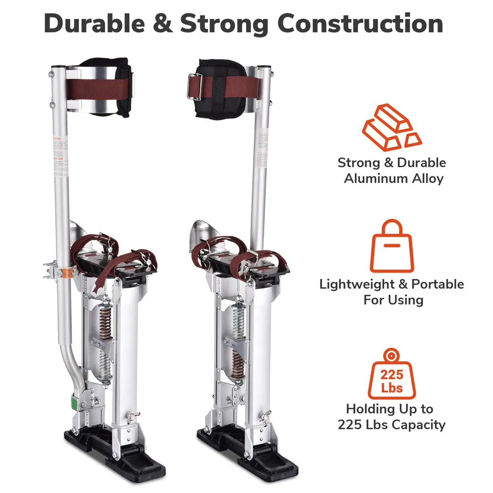 TheLAShop 16" to 24" Aluminum Drywall Painting Stilts