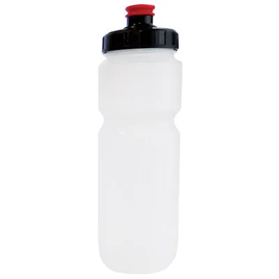 Uc Waterbottle,27 Oz,Clr Clear W/Black Cap & No Logo Water Bottle Ultracycle Hydration