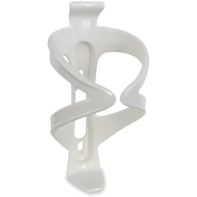 Uc W/B Cage,Resin,White Molded Resin Water Bottle Cage Ultracycle Hydration