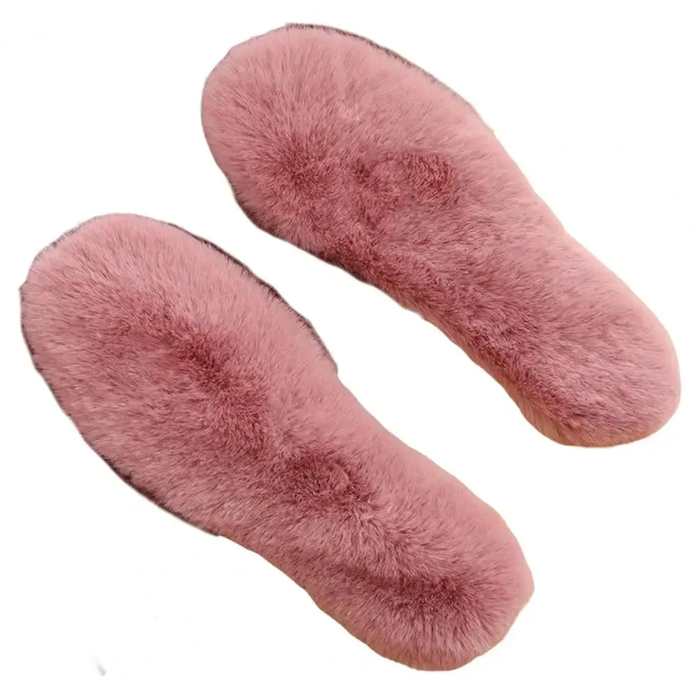 Warm Faux Rabbit Fur Insole