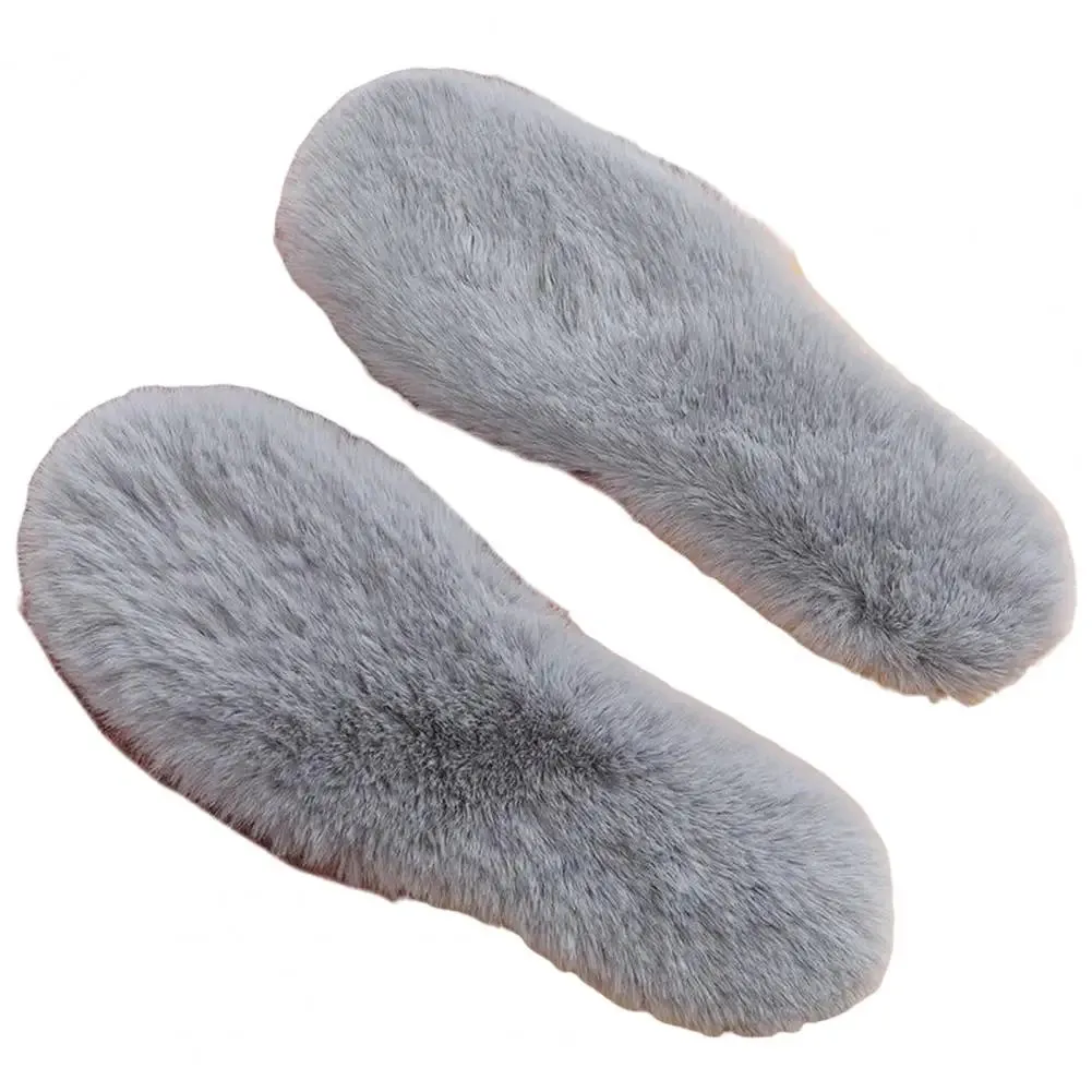 Warm Faux Rabbit Fur Insole