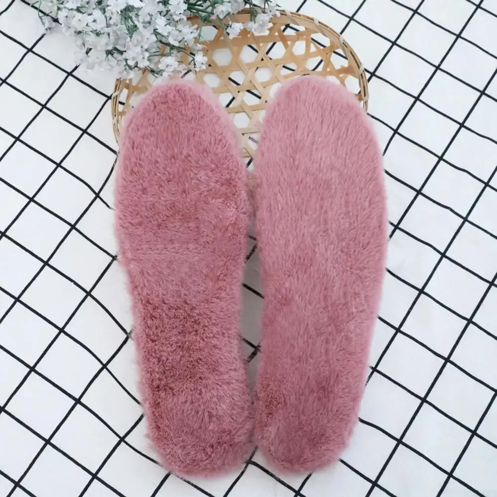 Warm Faux Rabbit Fur Insole