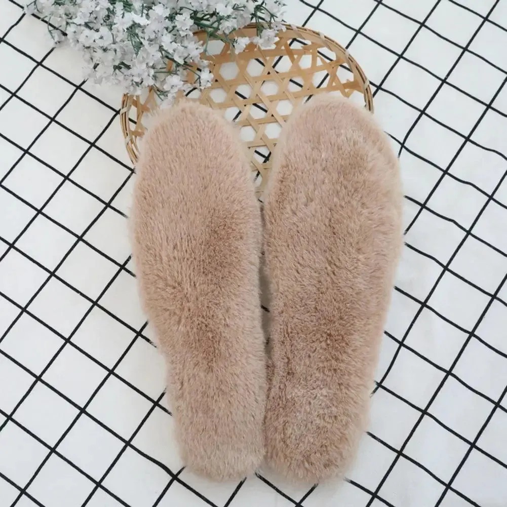 Warm Faux Rabbit Fur Insole