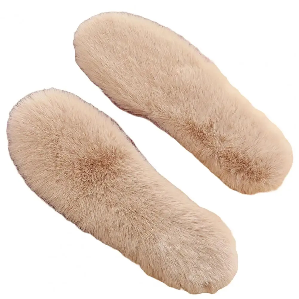 Warm Faux Rabbit Fur Insole