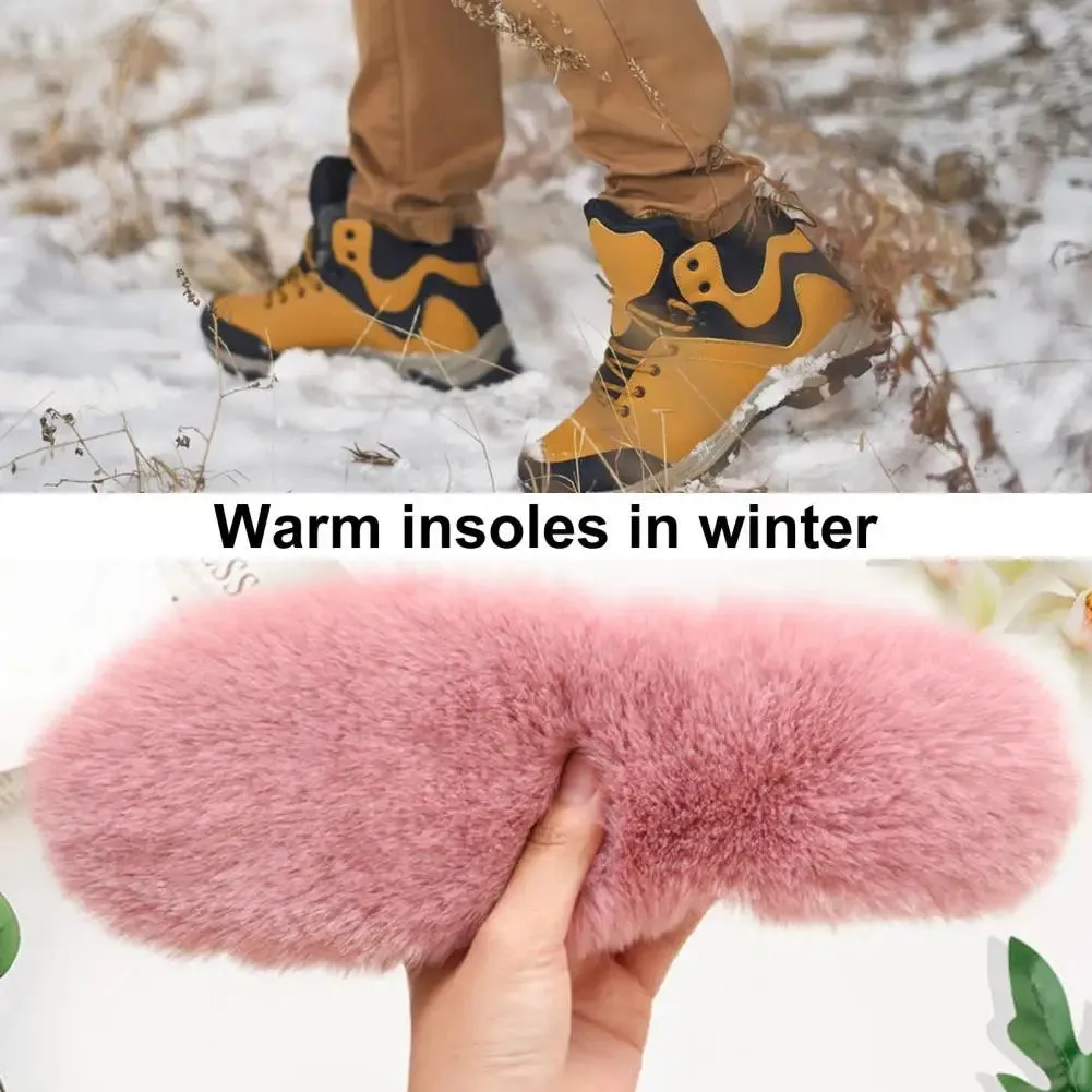 Warm Faux Rabbit Fur Insole