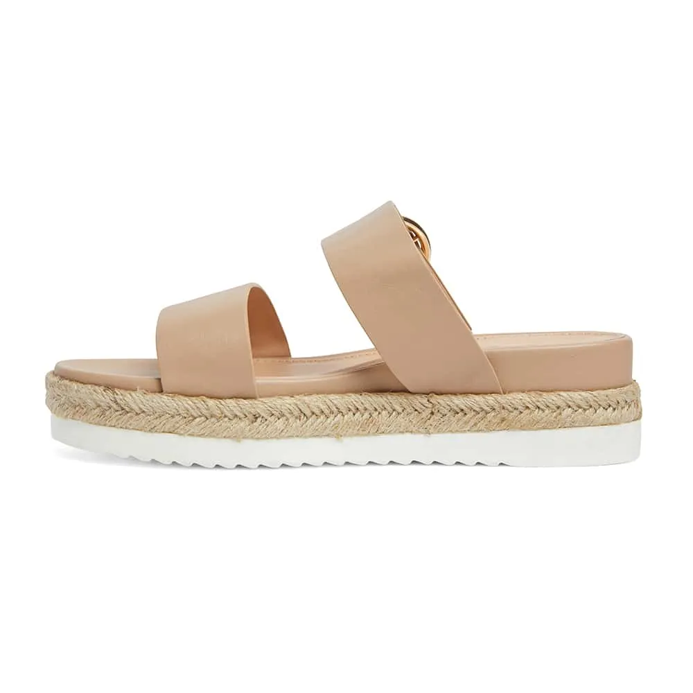 Warsaw Espadrille in Blush Smooth