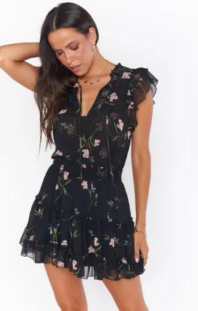 Wild Dreams Mini Dress ~ Dolled Up Floral